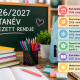 Itt a 2026/2027-es tanév tervezett rendje – ezekre a dátumokra érdemes figyelni!